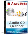 Product box: AudioCDGrabber, AudioCDRipper