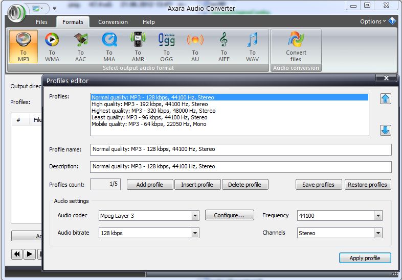 axara audio converter